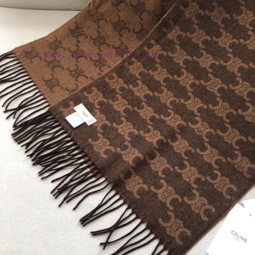 Celine's new CL logo cashmere long scarf for both men and women this year is a double-sided i5pzs3rx - Image 5