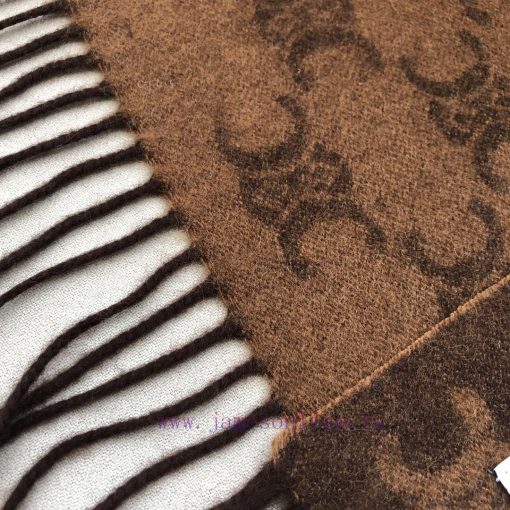 Celine's new CL logo cashmere long scarf for both men and women this year is a double-sided i5pzs3rx - Image 7