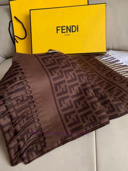 Fendi's most popular scarf this year is being snapped up all over the world. It is a limitedexjlxk62 - Image 4