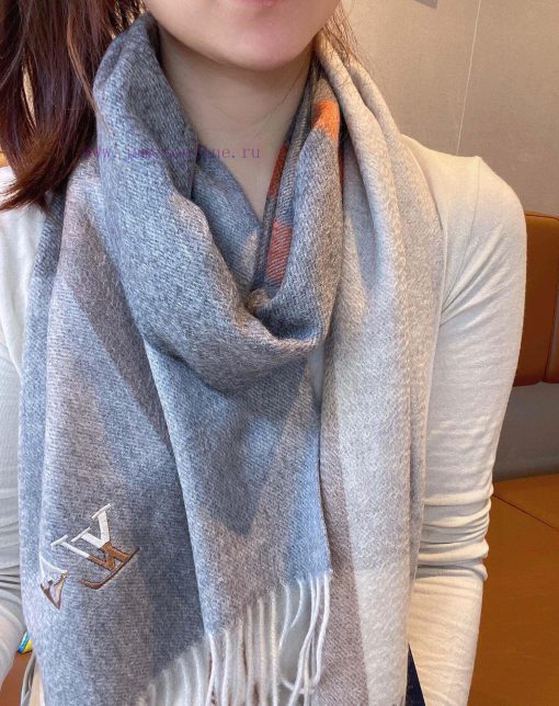 LV's new heavyweight water ripple cashmere scarf is truly a high-end level for men this yearkl8rkuvy - Image 2