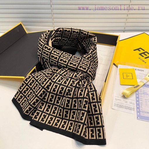 Classic FF letter element scarf, also a fun item just launched ‼ This year's Fendi is also tkzotlrfc - Image 7