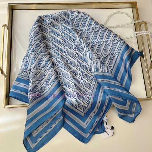 New silk versatile small square scarf, elegant and youthful temperament, can be used as a he1szy5k3p - Image 5