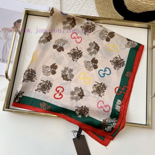 New silk versatile small square scarf, elegant and youthful temperament, can be used as a hecyy58mpk - Image 4