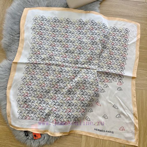 New silk versatile small square scarf, elegant and youthful temperament, can be used as a hen48gh3bq - Image 7