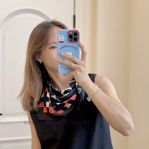 New silk versatile small square scarf, elegant and youthful temperament, can be used as a hexv3b8l3l - Image 3