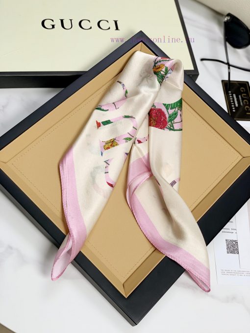Hot selling items of the seasonGoddess scarf, prepare it quicklyEuropean luxury silk small suths7dan - Image 6