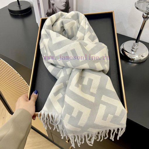 New autumn and winter scarf, made of core spun yarn texture, soft and warm, double-sided twouikmwjsp - Image 4