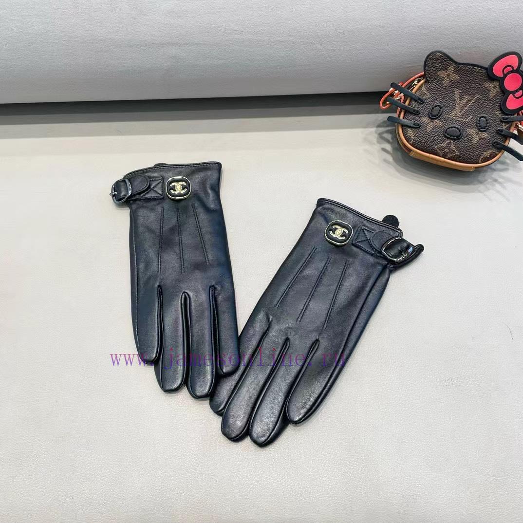 Chanel Women's Sheepskin Gloves, Fashionable Gloves, Warm in Autumn and Winter with Velvet Ihabgw9p2