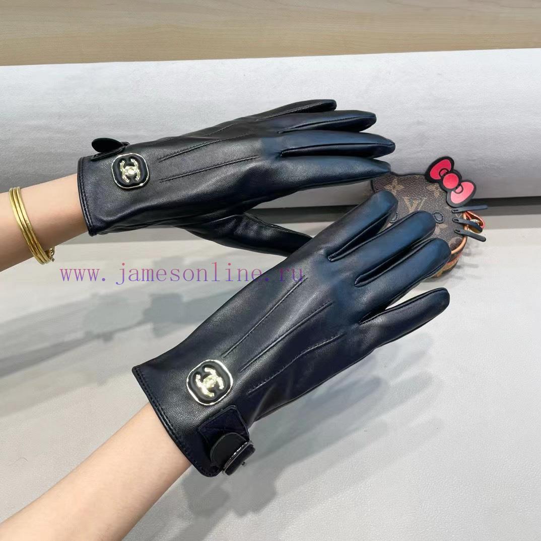 Chanel Women's Sheepskin Gloves, Fashionable Gloves, Warm in Autumn and Winter with Velvet Ihabgw9p2 - Image 9