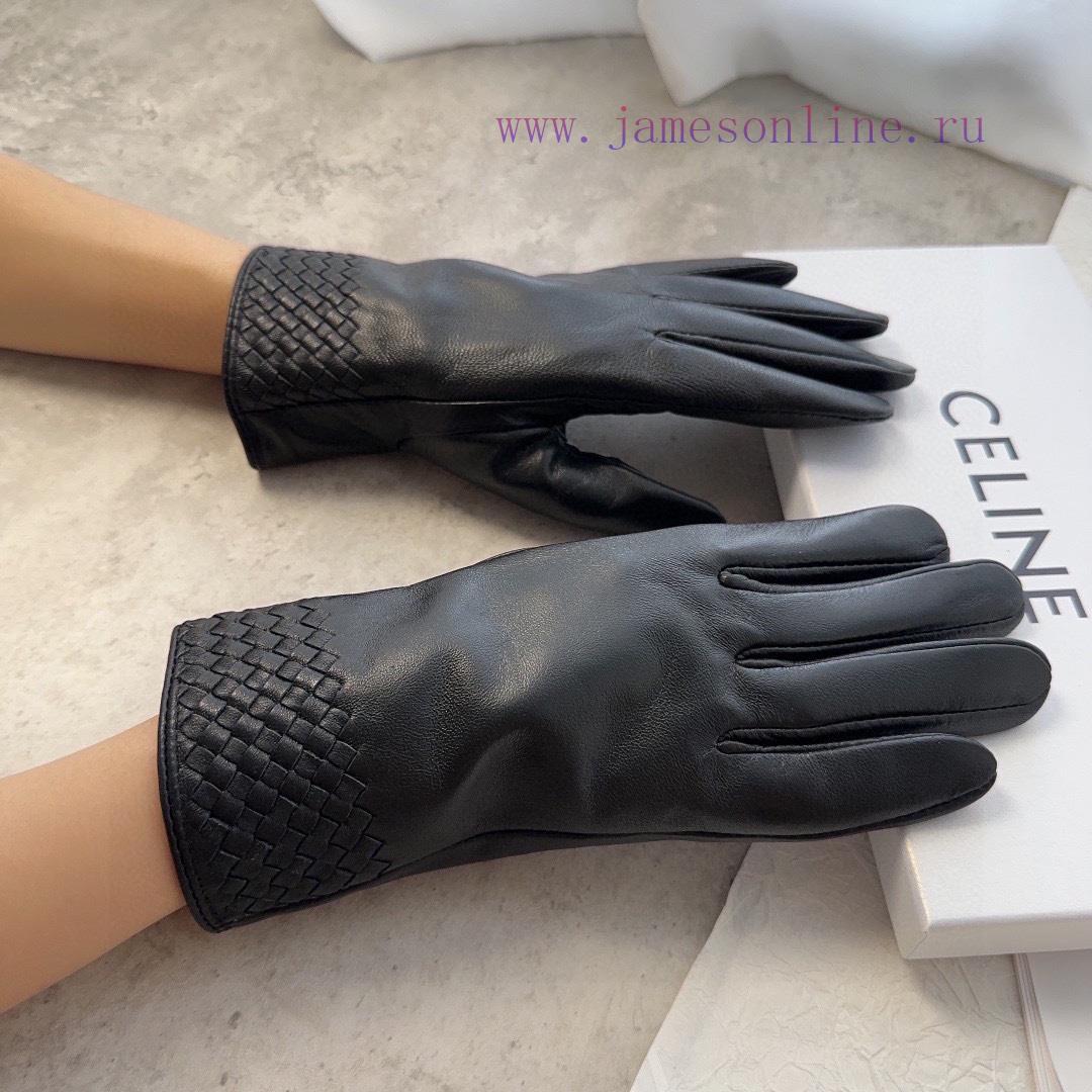BV Gloves official website synchronizes with women's new high-end sheepskin gloves. The godd34oekks7 - Image 2