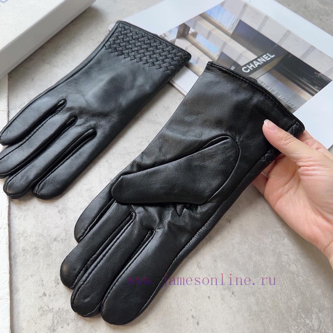 BV Gloves official website synchronizes with women's new high-end sheepskin gloves. The godd34oekks7 - Image 6