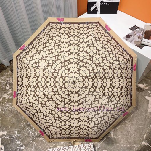 COACH fully automatic folding umbrella with new coating technology, dark umbrella fabric, be7zhahdt8 - Image 10