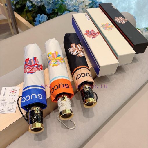 GUCCIGucci Triple Fold Automatic Folding Sunny Umbrella, Sunny Sunshade, Rainy Sunshade, OEM9aqpdr7m - Image 2