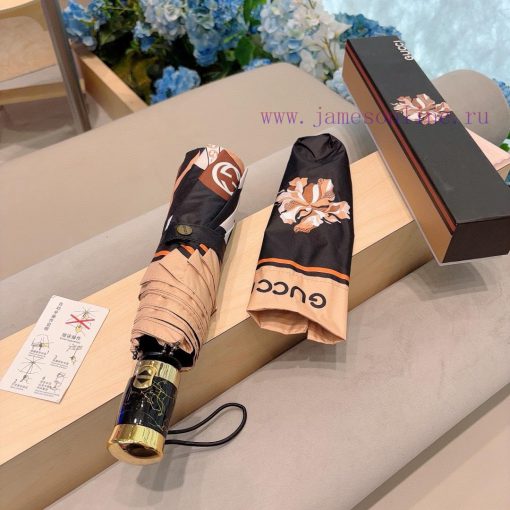 GUCCIGucci Triple Fold Automatic Folding Sunny Umbrella, Sunny Sunshade, Rainy Sunshade, OEM9aqpdr7m - Image 3