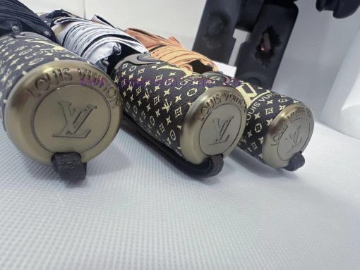 LOUIS VUITTON 2024 New Printed Key Explosive Pattern Triple Fold Automatic Folding Sunny Umb0znkauvk - Image 6