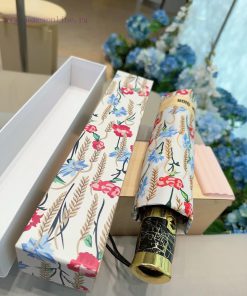 DIOR 2024 new three fold automatic folding umbrella, fashionable OEM quality, exquisite detawya83j5g