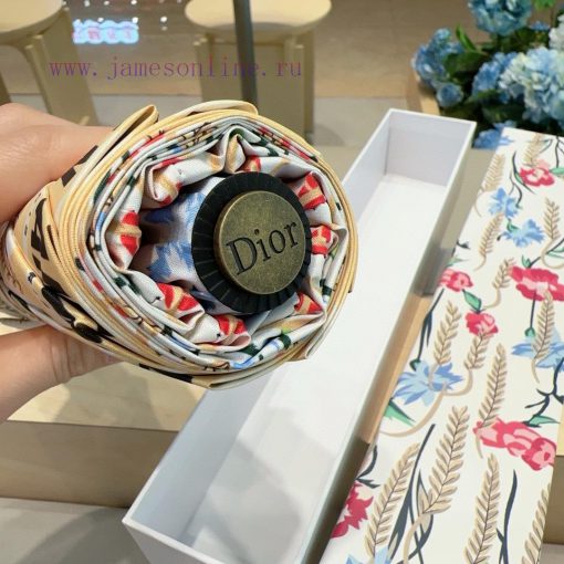 DIOR 2024 new three fold automatic folding umbrella, fashionable OEM quality, exquisite detawya83j5g - Image 4