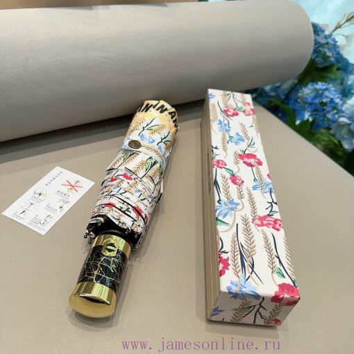 DIOR 2024 new three fold automatic folding umbrella, fashionable OEM quality, exquisite detawya83j5g - Image 5