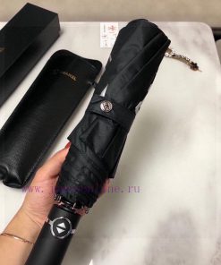 CHANEL Classic Return Chanel Icon Triple Fold Automatic Folding Sunny Umbrella with Chanel S4a8j8yuk