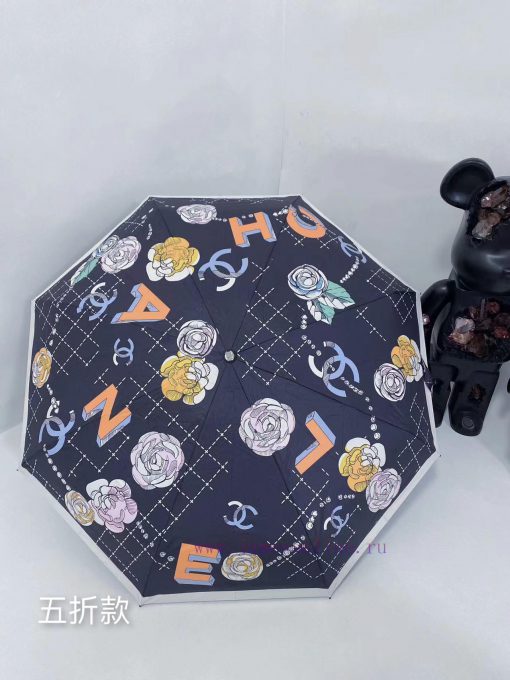 CHANEL's 2024 new five fold umbrella is a hot selling item with a fashion index that hits th54y8s02t - Image 10