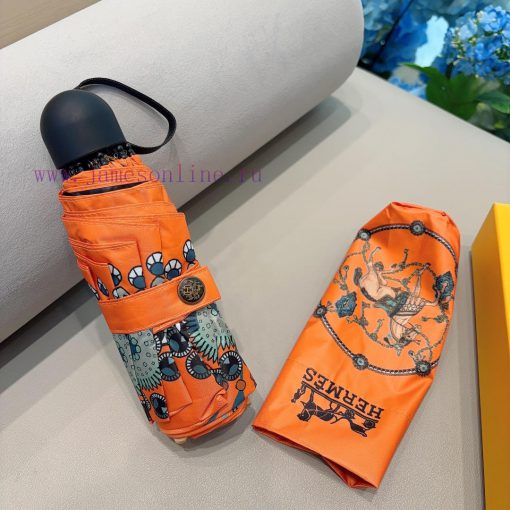 HERM È S 2024 new five fold umbrella hot selling fashion index explosive table, whether used7fot0ubm - Image 6