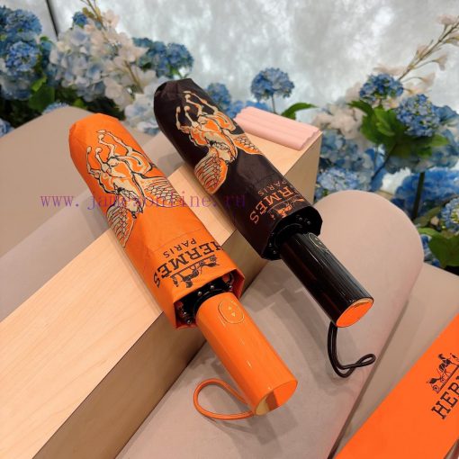 Herm è s 2024 new Pegasus premium H home triple fold automatic umbrella presents a heavyweigcphpiv4h