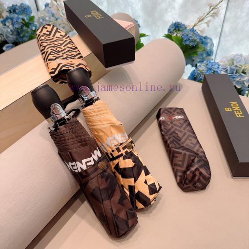 FENDI printed three fold automatic folding umbrella, the latest hot item of the year, OEM gr8txjp1hv