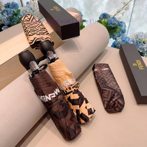 FENDI printed three fold automatic folding umbrella, the latest hot item of the year, OEM gr8txjp1hv - Image 2