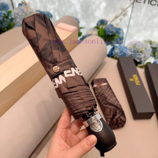 FENDI printed three fold automatic folding umbrella, the latest hot item of the year, OEM gr8txjp1hv - Image 3