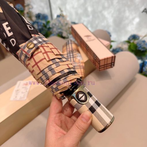 Burberry Bear Triple Fold Automatic Folding Sunny Umbrella, the pinnacle of the year, is a cev9mygvb - Image 4