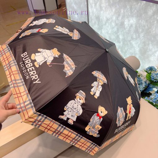 Burberry Bear Triple Fold Automatic Folding Sunny Umbrella, the pinnacle of the year, is a cev9mygvb - Image 10