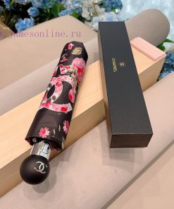 CHANEL Three Fold Automatic Folding Sunny Umbrella Classic Hot Sale Selected Taiwan Imported0u1i5lfa