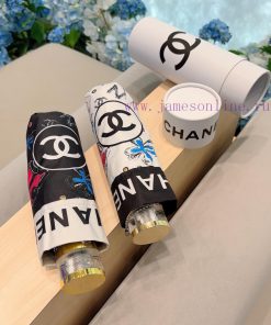 CHANEL crystal handle, five fold manual folding umbrella, made of imported UV resistant umbrq3vm5yd7