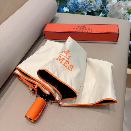 Herm è s 2024 new premium H home triple fold automatic umbrella presents its exquisite crafti2lzad3t - Image 9