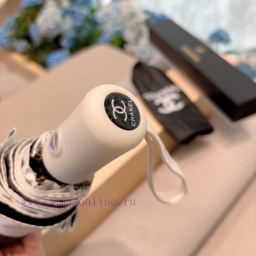 Chanel Triple Fold Automatic Folding Umbrella Classic Returns to Exquisite Craftsmanship, Stons83oqo - Image 5