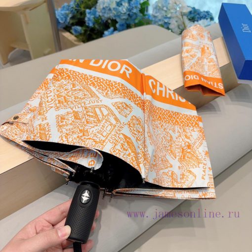 DIOR's new three fold automatic folding umbrella, fashionable OEM quality, exquisite details9j9dwc3p - Image 7