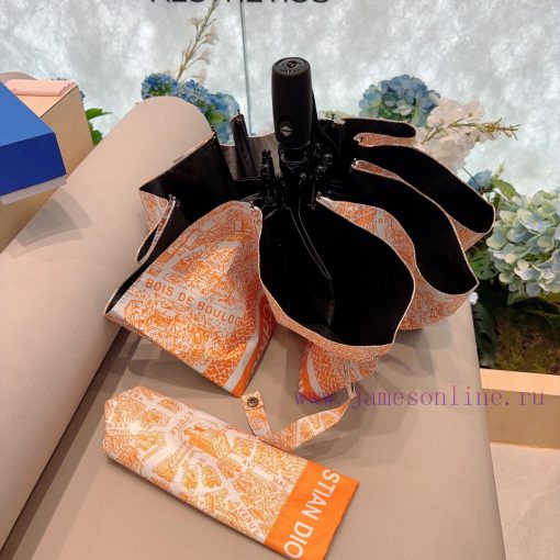 DIOR's new three fold automatic folding umbrella, fashionable OEM quality, exquisite details9j9dwc3p - Image 8