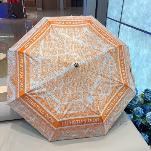 DIOR's new three fold automatic folding umbrella, fashionable OEM quality, exquisite details9j9dwc3p - Image 9