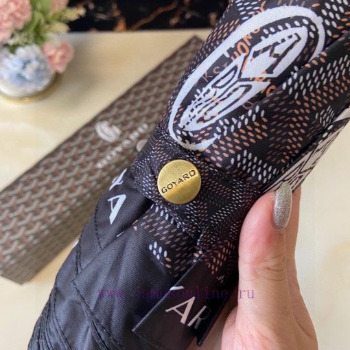 . Goyard's three fold automatic folding umbrella is a hot selling item with a fashion inde8gve0uyr - Image 5