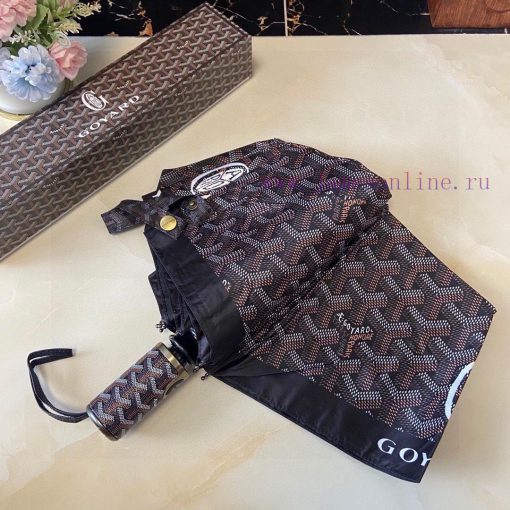 . Goyard's three fold automatic folding umbrella is a hot selling item with a fashion inde8gve0uyr - Image 8