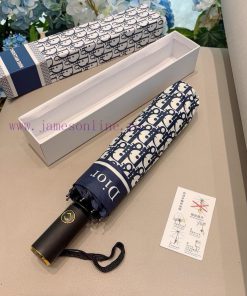 DIOR's millennium old flower three fold automatic folding umbrella, fashionable OEM quality,iwnju4vl