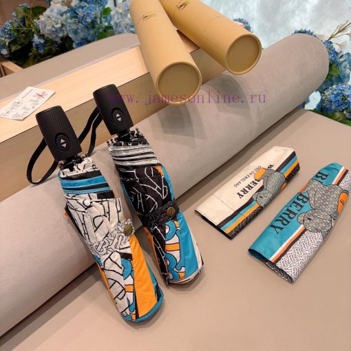 Burberry's letter bear three fold automatic folding umbrella, the pinnacle of the year, is ciiw08dud - Image 2