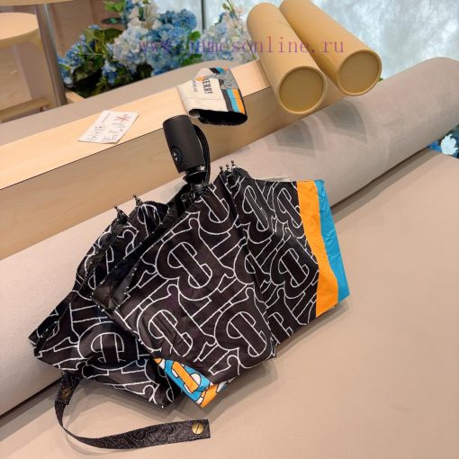 Burberry's letter bear three fold automatic folding umbrella, the pinnacle of the year, is ciiw08dud - Image 7