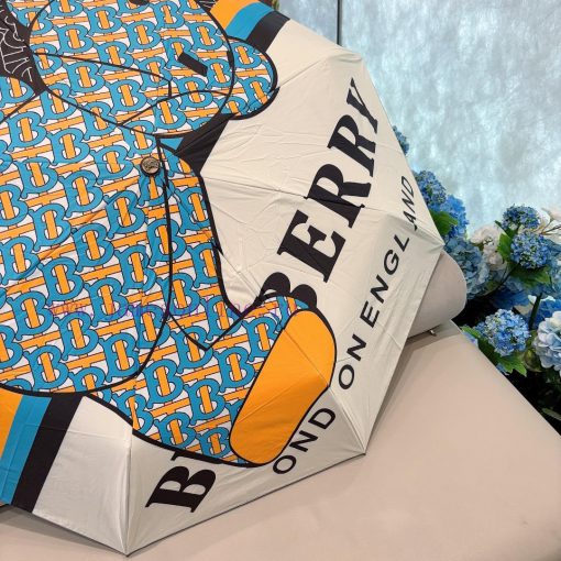 Burberry's letter bear three fold automatic folding umbrella, the pinnacle of the year, is ciiw08dud - Image 10