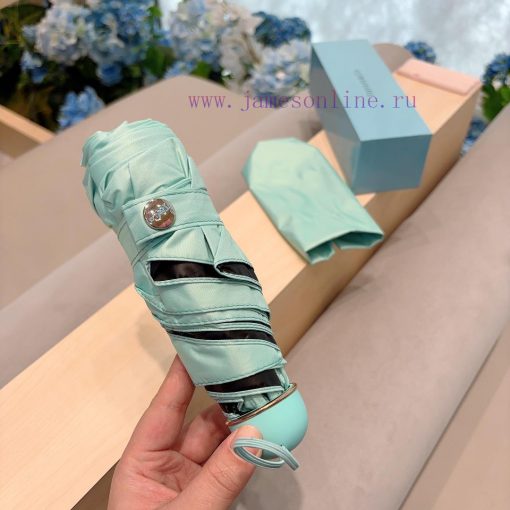 Tiffany Mini Small Size Solid Color Five Fold Hand Foldable Sunny Umbrella, New and Popular,mxshz7y4 - Image 3