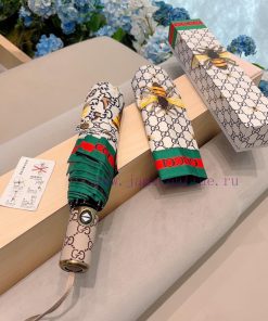 GUCCIGucci Bee Triple Fold Automatic Folding Sunny Umbrella, Sunny Sunshade, Rainy Sunshade,uni2h8v4