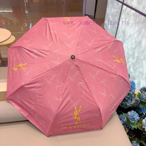 YSL Yves Saint Laurent's three fold fully automatic folding umbrella has a super feminine nefjrut4cr - Image 8