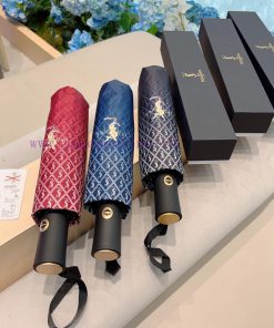 YSL Yves Saint Laurent gradient triple fold fully automatic folding umbrella with a super fewu43mdi9