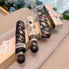 CHANEL Accessories Triple Fold Automatic Folding Umbrella Made from Taiwan Imported UV Protem9pcsw6p