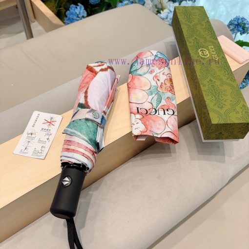 GUCCIGucci's new three fold automatic folding sunny umbrella provides shade on sunny days anawjl8y36 - Image 3